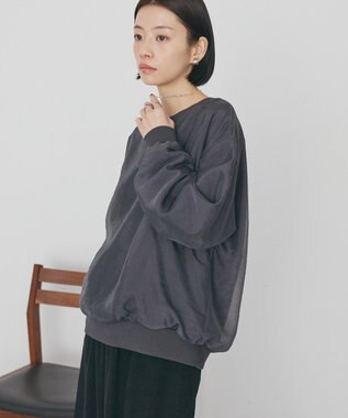 AMERICAN HOLIC オーガンジーレイヤードスウェットプルオーバー