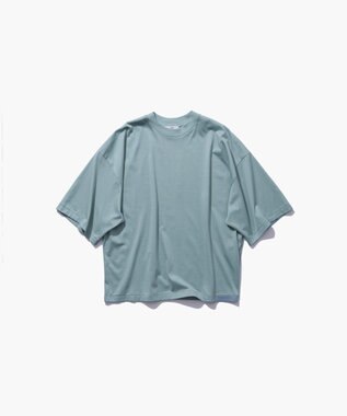 ATON SUVIN 60/2 | ワイドスリーブＴシャツ SAX