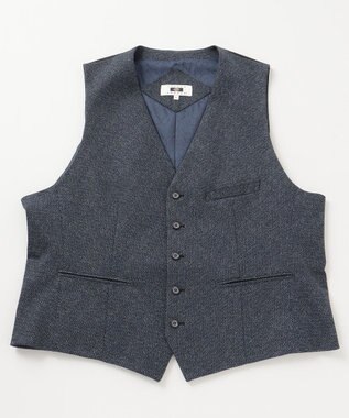 JOSEPH ABBOUD 【キングサイズ】ツィーディジャージー ベスト