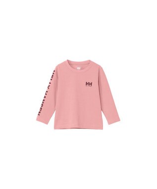HELLY HANSEN 【キッズ】ロングスリーブレターティー ラグーンピンク
