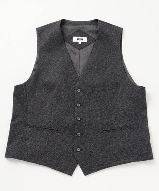 JOSEPH ABBOUD 【キングサイズ】ツィーディジャージー ベスト