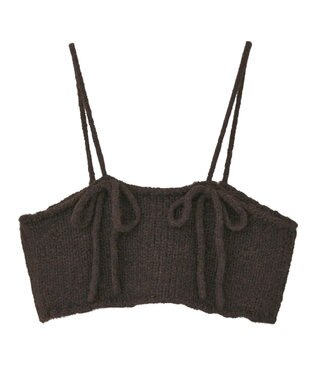 AMERICAN HOLIC ニットビスチェ Brown