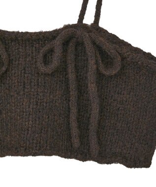 AMERICAN HOLIC ニットビスチェ Brown