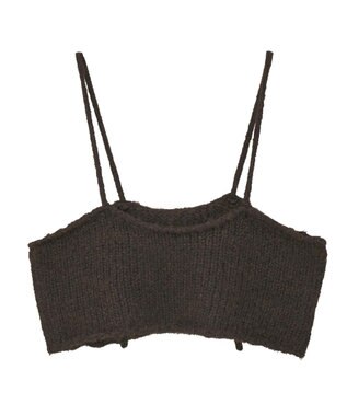 AMERICAN HOLIC ニットビスチェ Brown