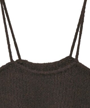 AMERICAN HOLIC ニットビスチェ Brown