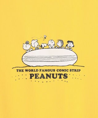 23区GOLF 【PEANUTS】【WOMEN】スヌーピーコラボ モックネックシャツ イエロー系