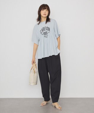 AMERICAN HOLIC シャーリングプリントTシャツ Light Gray