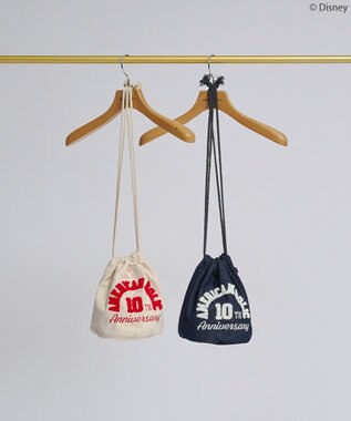 AMERICAN HOLIC 【Mickey&Friends】サガラバッグ Ivory