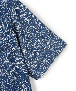 J.PRESS MEN 【J.PRESS YACHT CLUB】アーバンリゾート アロハ シャツ / B.D. ネイビー系5