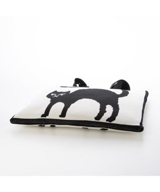 UNBILLION カシュカシュ cachecache / アニマルモチーフニットトート ブラックミックス