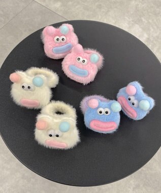 WEGO ベアモンスターヘアゴム ブルー