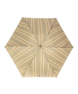 MOONBAT POLO RALPH LAUREN(ポロ ラルフローレン) 折りたたみ傘 ストライプ／日本製 ベージュ