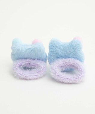 WEGO ベアモンスターヘアゴム ブルー