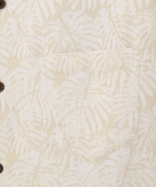 JOSEPH ABBOUD MOUNTAIN 【SPACE／UNISEX】ソアロンリネンジャガード シャツ ベージュ系7