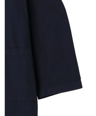 CRAFT STANDARD BOUTIQUE コットンギャバジンＷテーラードジャケット Navy