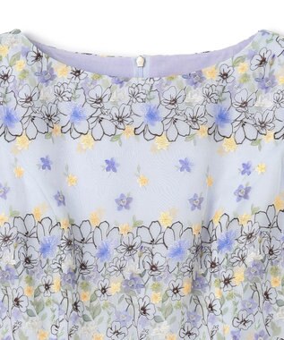 TOCCA 【洗える・消臭】SPRING GARLAND ドレス ブルー系7