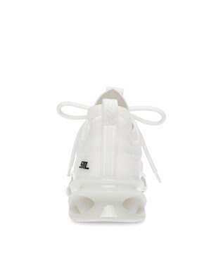 STEVE MADDEN ROCKETS スパイラルソールスニーカー ホワイトホワイト