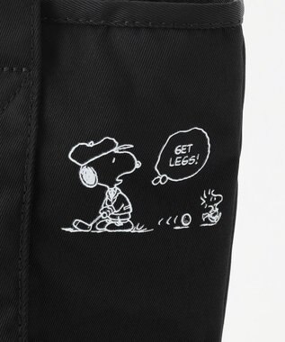 23区GOLF 【UNISEX】『PEANUTS』コラボ　保冷機能付きカートバッグ ブラック系