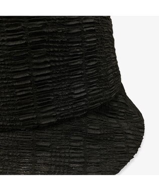 林八百吉商店 un chapeau  シャーリングハット ブラック