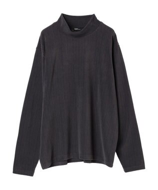 CRAFT STANDARD BOUTIQUE カットコールＭＯＣネックプルオーバー Charcoal Gray