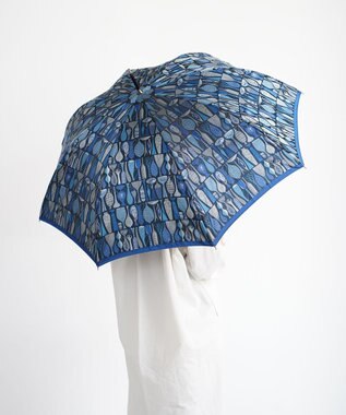 槇田商店 Stig Lindberg POTTERY ブルー 長傘