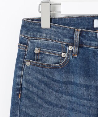 J.PRESS LADIES L 【洗える】BASIC STRETCH DENIM ボーイフィット デニム ユーズド系