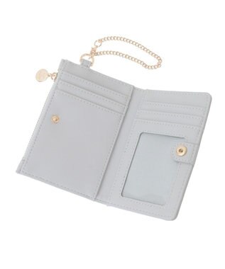 Maison de FLEUR グログランリボンフラグメントケース Grayish Blue