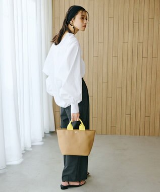 TOPKAPI 【Breath TOPKAPI】SCOTCH GRAIN スコッチグレイン プレーン トートバッグ M キャメル