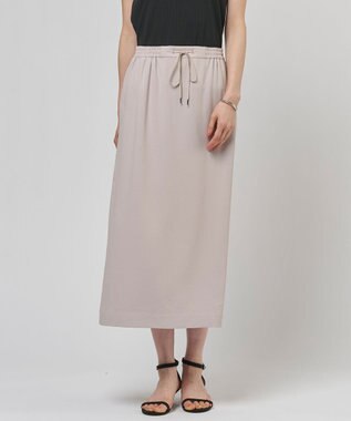 J.PRESS LADIES L 【セットアップ対応】Light ジョーゼット ナロー スカート