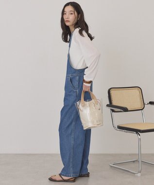 AMERICAN HOLIC デニムスクエアサロペット Indigo