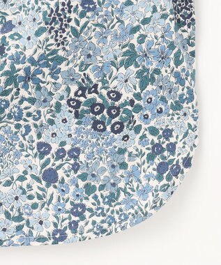 J.PRESS LADIES L 【洗える】LIBERTY Joanna Louise/Phoebe クルーネック ブラウス ブルー系5