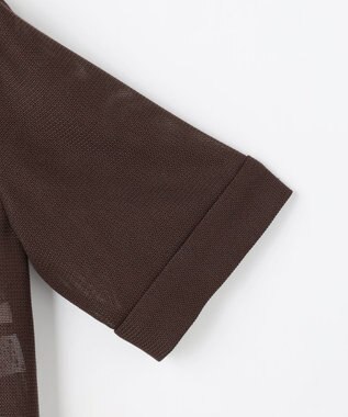 ANY SIS ツイーディカラミ ジャケット ブラウン