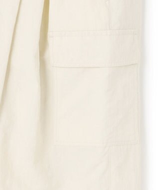 BEIGE， 【洗える】ACANTHUS / カーゴディティールコクーンタックスカート Ecru