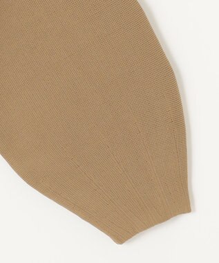 Feroux 【セットアイテム】パフスリーブニット セットアップ キャメル系