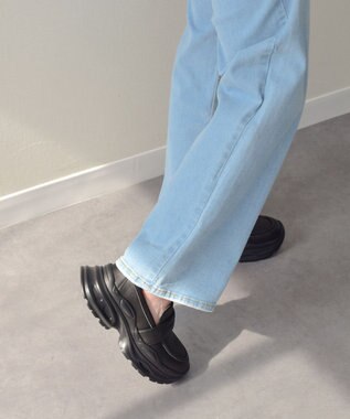 Bridget Birkin 【Round About】ボリュームソールローファー ブラック