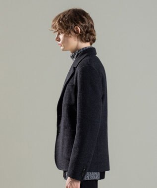 JOSEPH HOMME LIGHT DOUBLE FACE JACKET グレー系