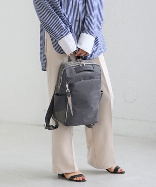 ACE BAGS & LUGGAGE W&.Day/Night ポルク スクエアリュック A4 13.3インチPC 15236 ダブルアンドデイナイト グレー