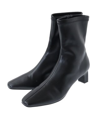 YECCA VECCA ストレッチミドルブーツ Black