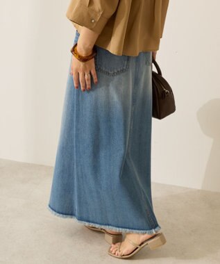 AMERICAN HOLIC デニムＡラインスカート Light Indigo