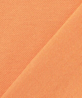 J.PRESS KIDS 【100-130cm】 T/Cライト鹿の子ポロシャツ オレンジ