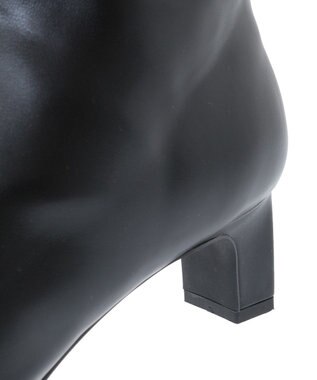 YECCA VECCA ストレッチミドルブーツ Black