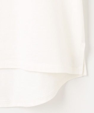 Feroux フレンチスリーブロゴプリント Tシャツ ホワイト系