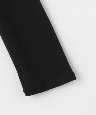 23区 L 【見上愛さん着用/LEE10月号掲載】レイヤードタートル カットソー ブラック系