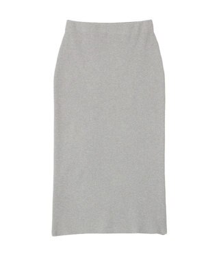 Green Parks ニットタイトスカート Gray Mixture