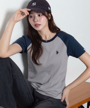WEGO 【SMLサイズ展開】U.S. POLO ASSN.別注コンパクトTシャツ 柄2