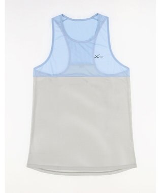 CW-X 【UNISEX】 CW-X ランニングシャツ メッシュ素材 涼しい着ごこち スポーツウェア ノースリーブ ユニセックス DLR160 /ワコール サックス