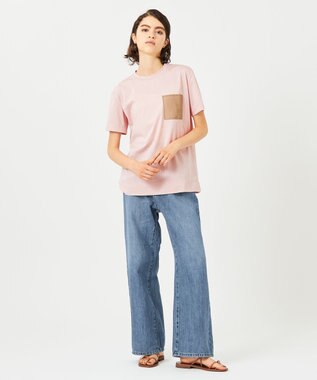 BEIGE， MOULINS / Tシャツ Nude×Tan