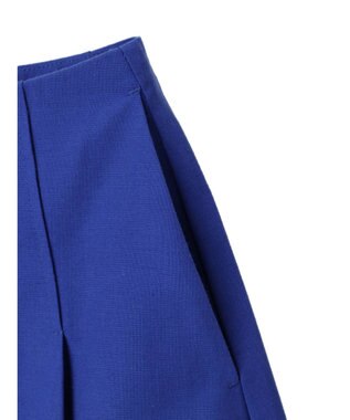 Green Parks 綿麻混フレアスカート Black