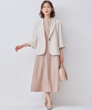 組曲 シアーボイル ワンピース ラテベージュ系