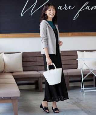 Tiaclasse L 【UVケア・接触冷感】“やみつき”ショートパーカー グレー